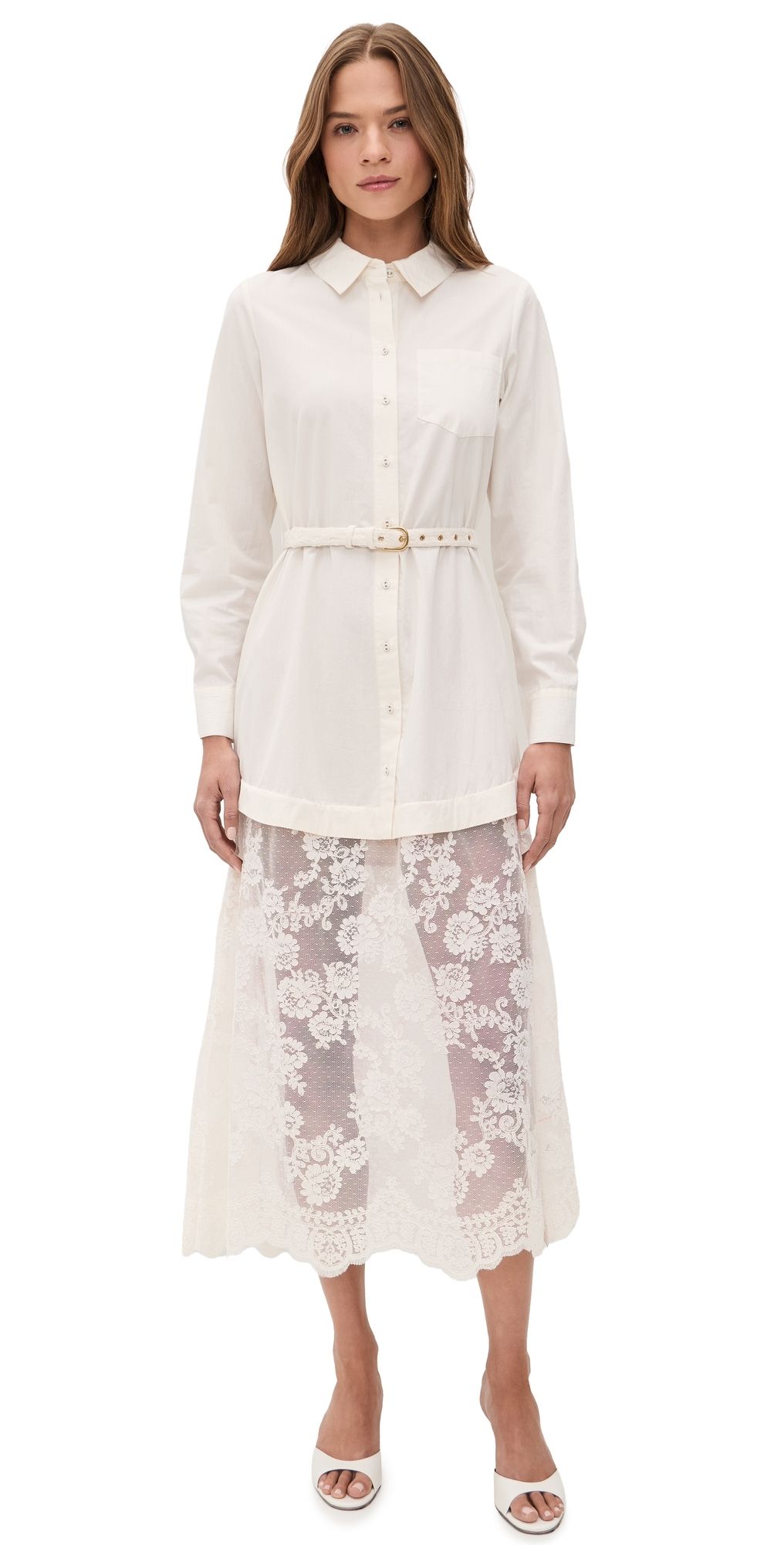 CAMI NYC Niveen Midi Dress Macadamia XXS