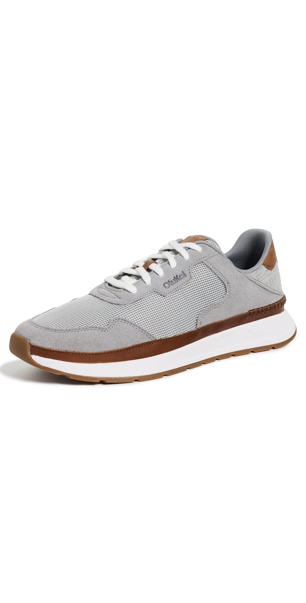 OluKai Koke Sneakers Lt Grey/Poi 13