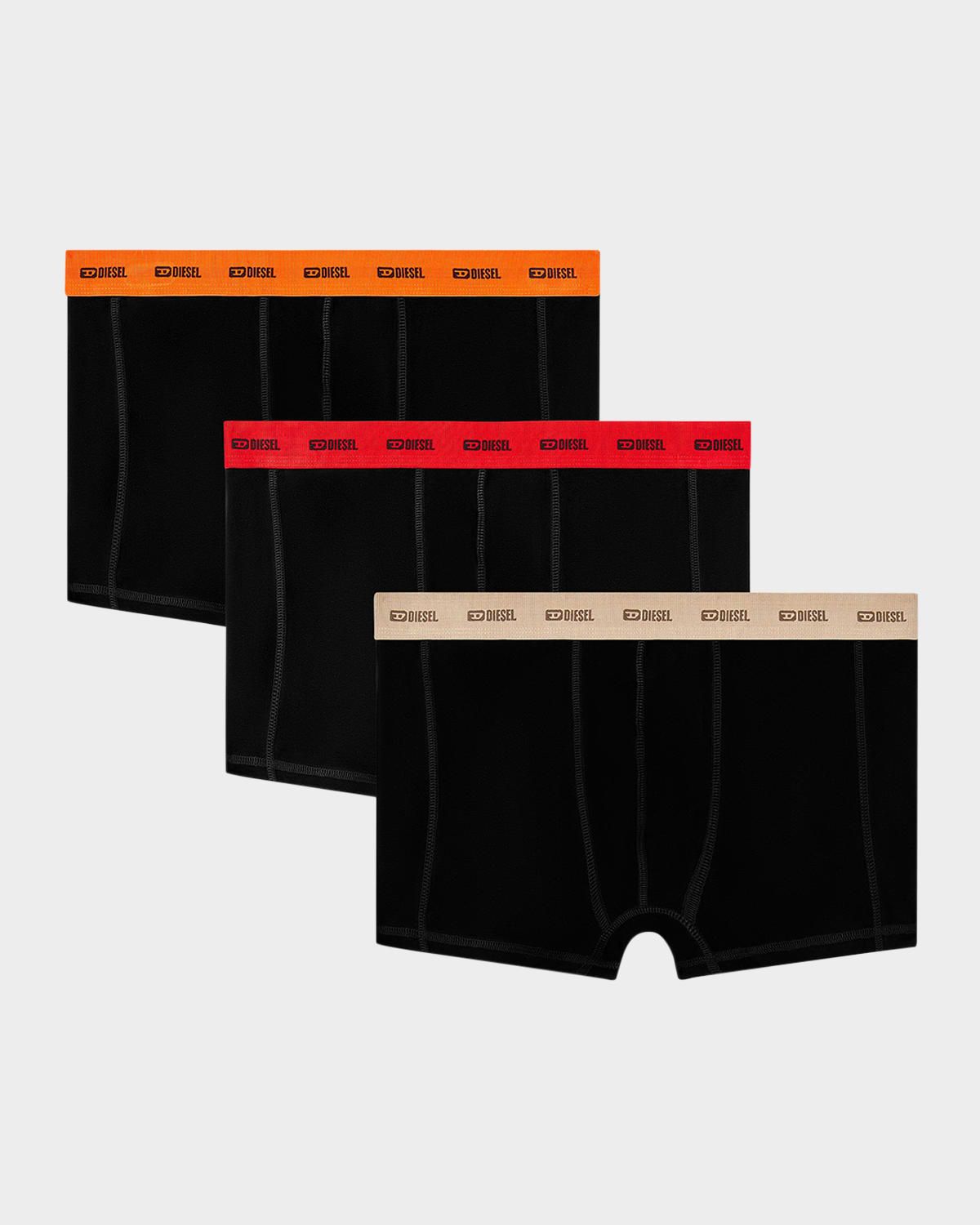 Men & apos;s Damien Logo Waistband 3-Pack Boxer Briefs