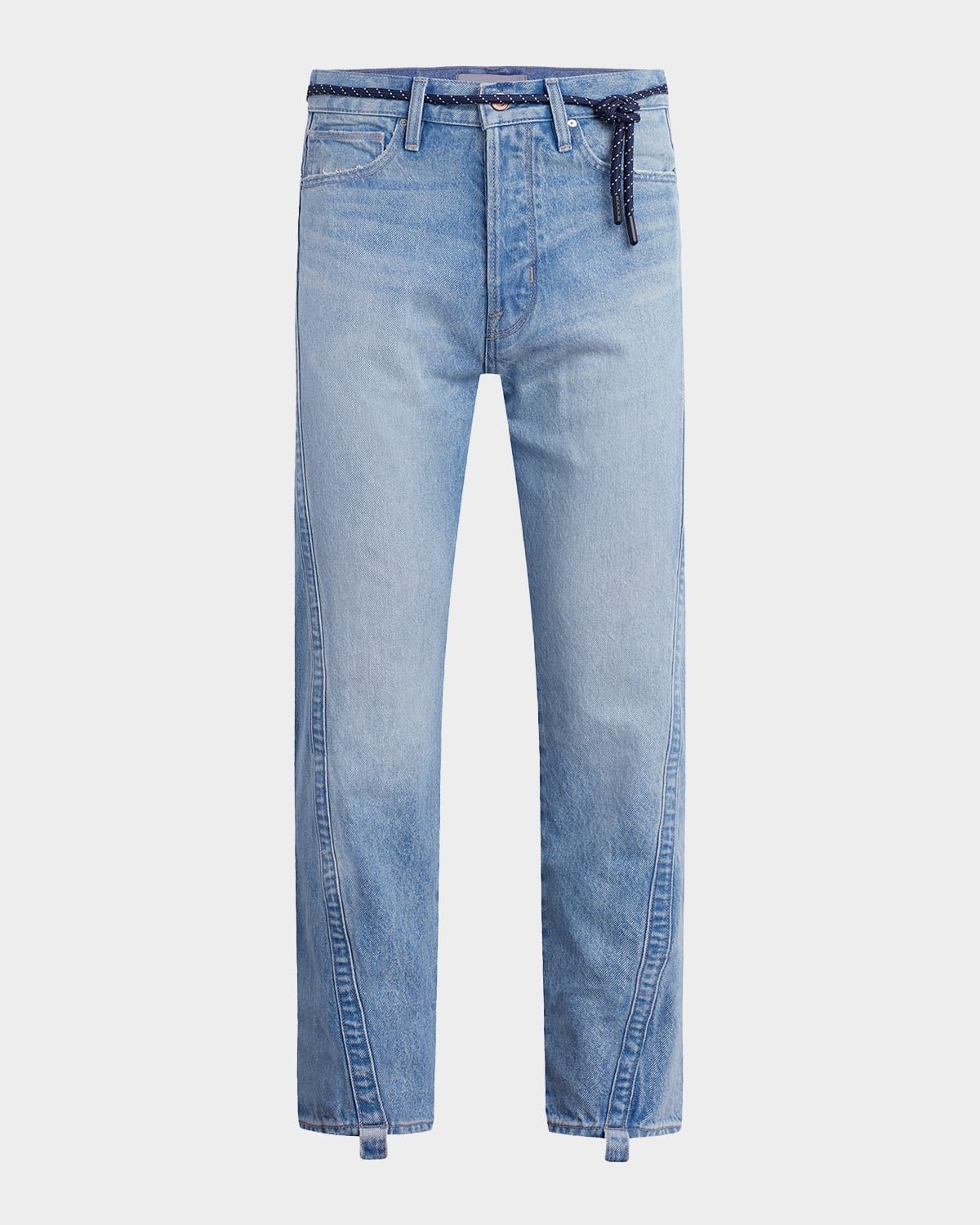 Men & apos;s Twisted Seam Straight Fit Jeans