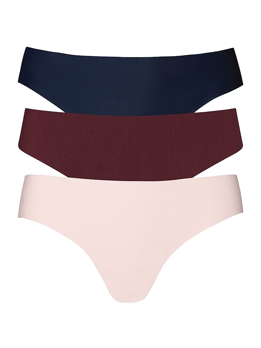 Women's Butter 3-Pack Thong Briefs - Size XL