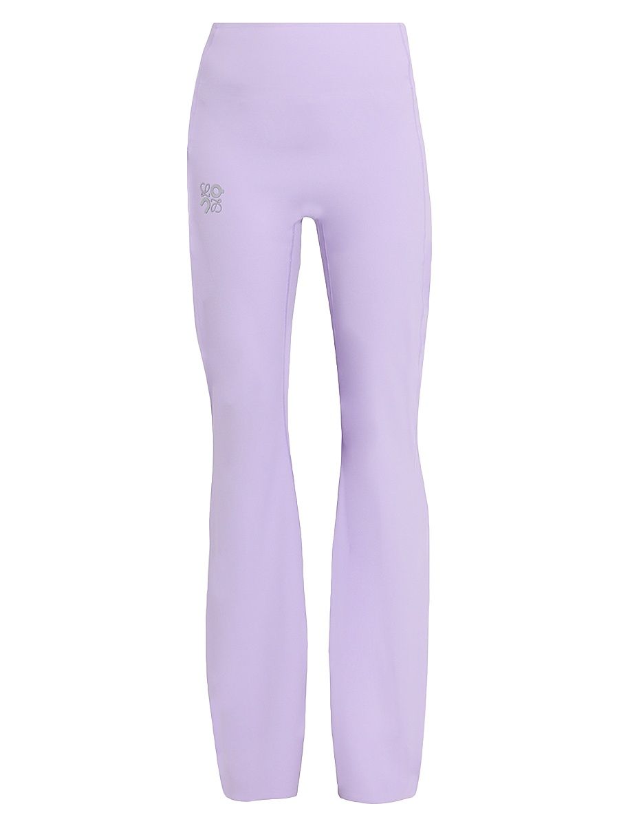 Women's LOEWE x ON Active Stretch Boot-Cut Pants - Purple - Size Large