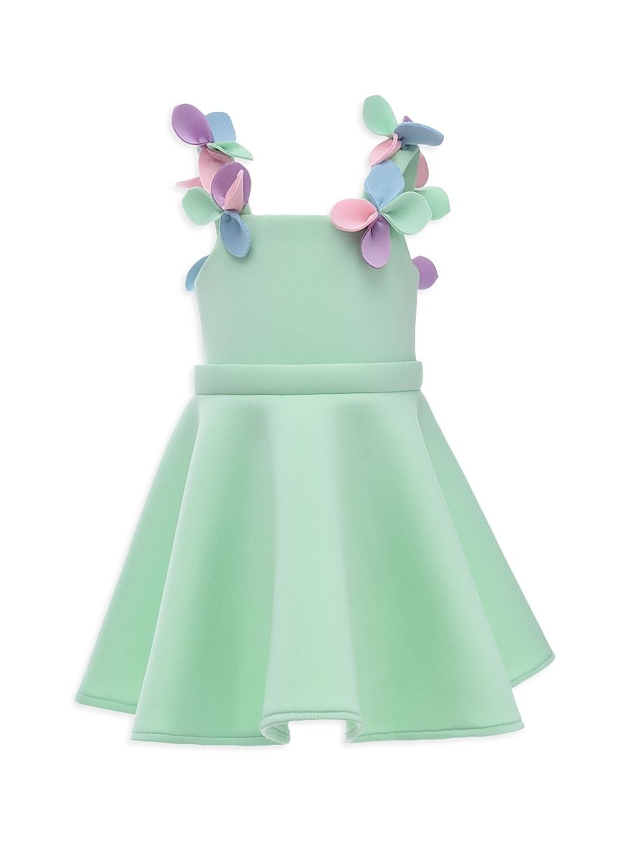 Little Girl's & Girl's Lila Dress - Green - Size 10