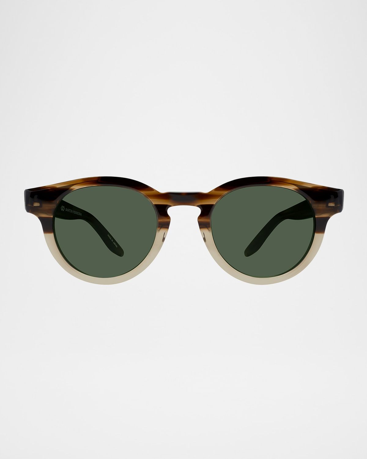 Men & apos;s Oxford Acetate Round Sunglasses