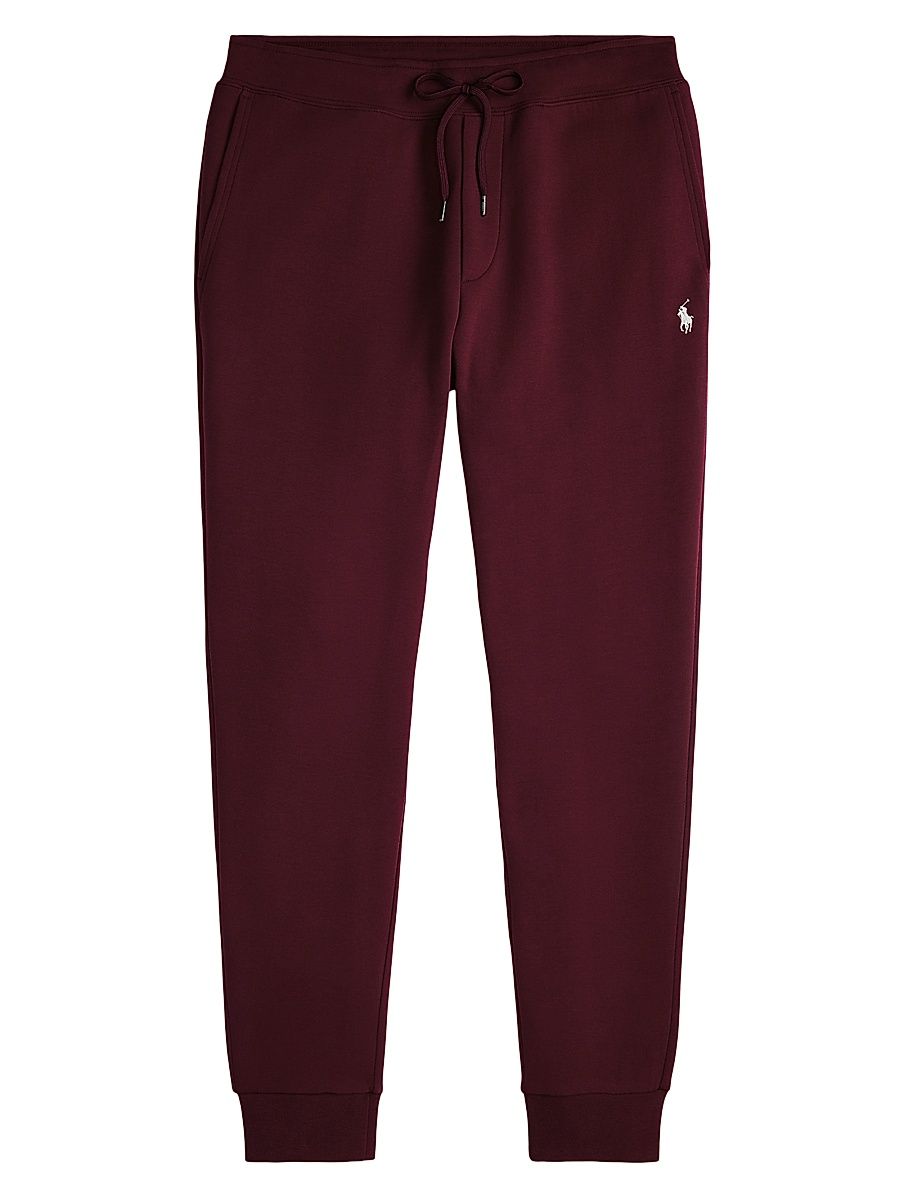 Men's Double-Knit Joggers - Classic Wine - Size XXL