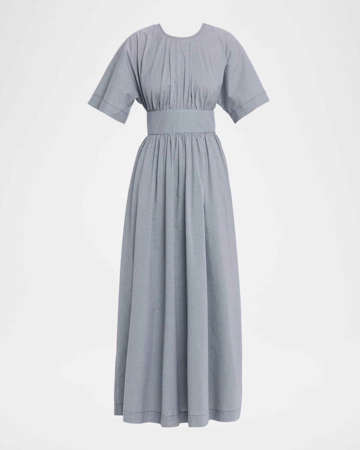 Oda Gingham Maxi Dress