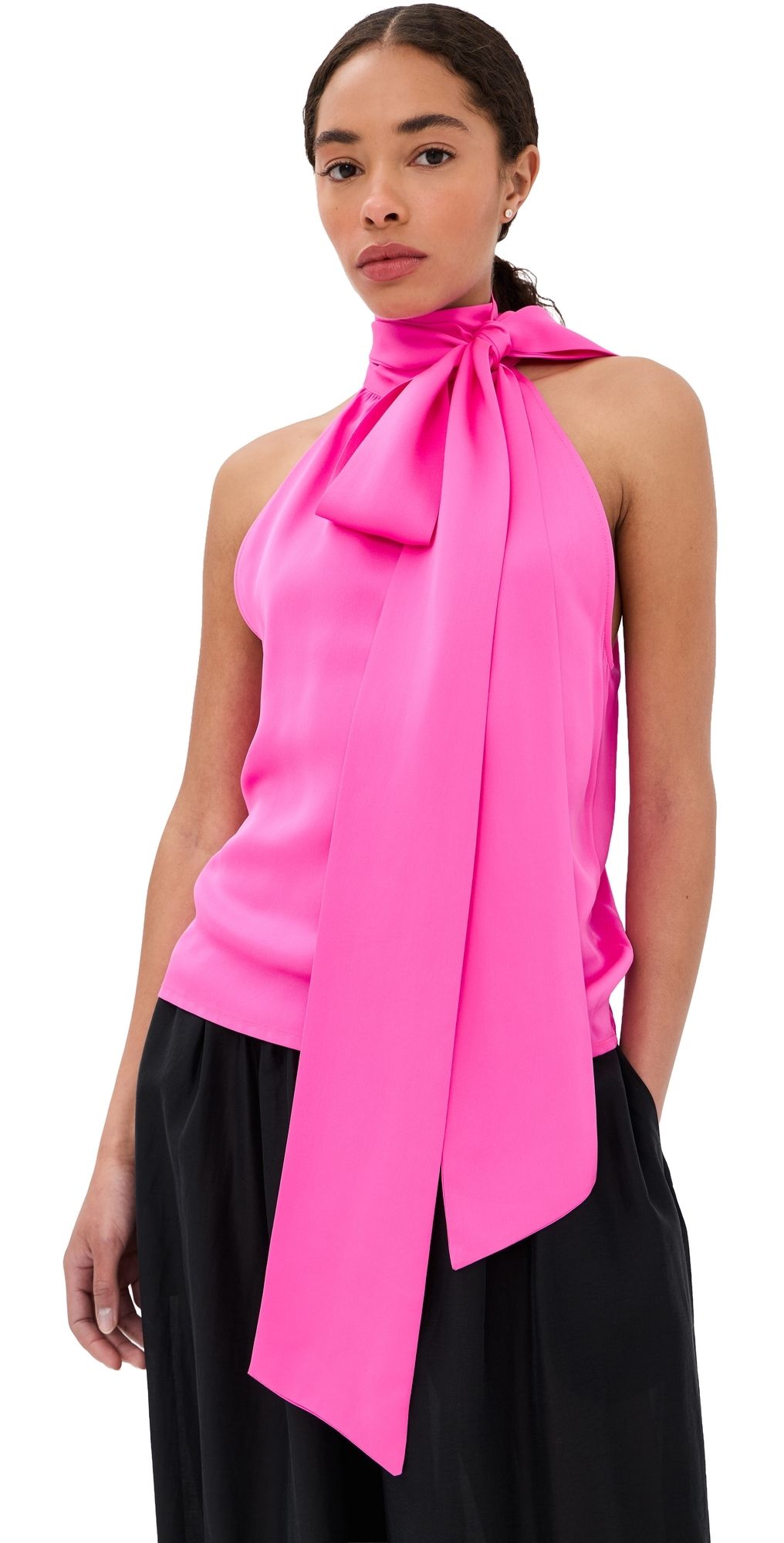 FRANÇOISE Susan Silk Blouse Pink 34