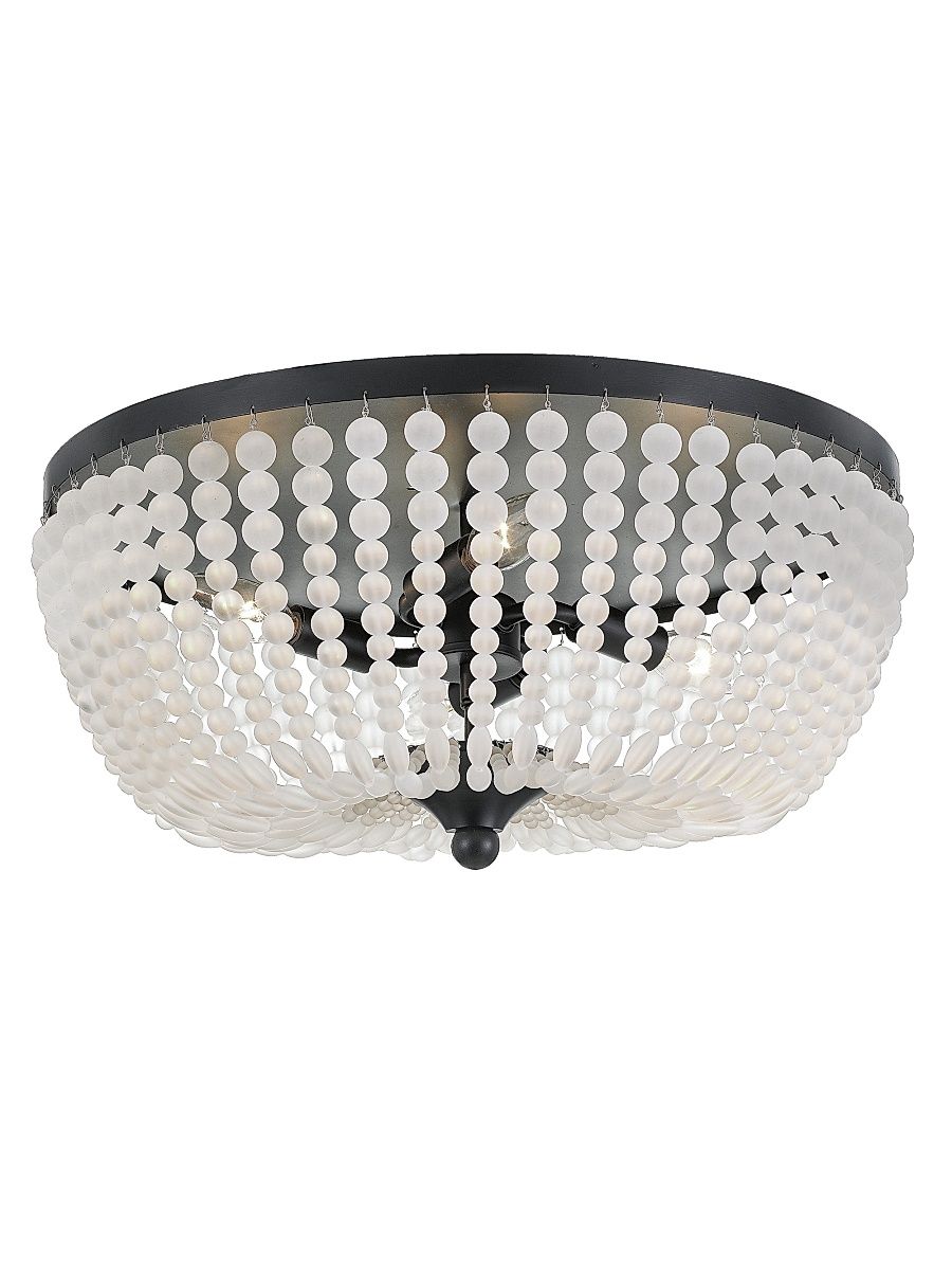 Rylee 4-Light Ceiling Mount - Matte Black