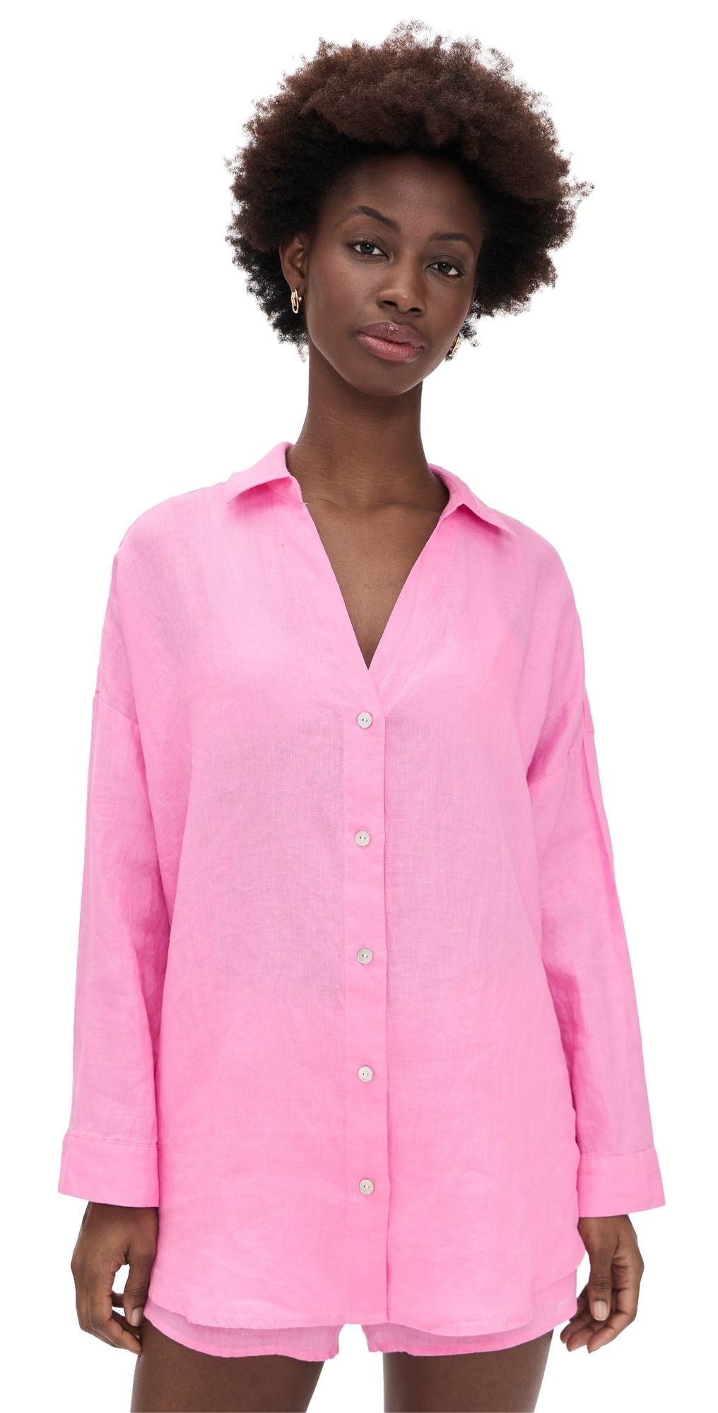 LSPACE Rio Tunic Hottest Pink M/L