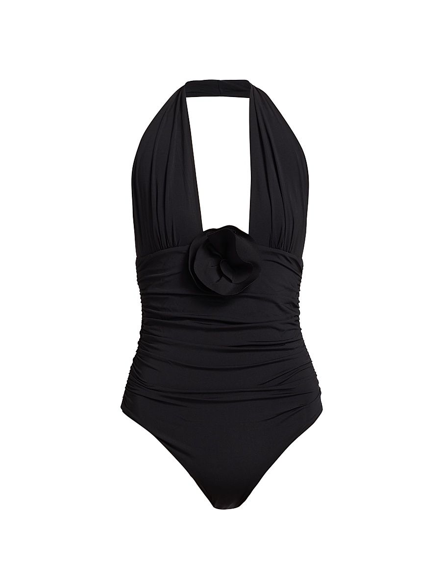 Women's Pilaya One-Piece Swimsuit - Black - Size 2