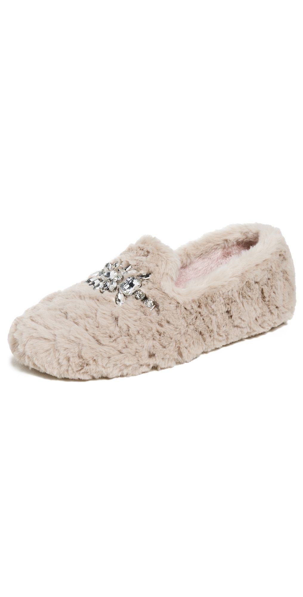 Free People Slumber Party Loafer Slippers Vanilla Latte 10