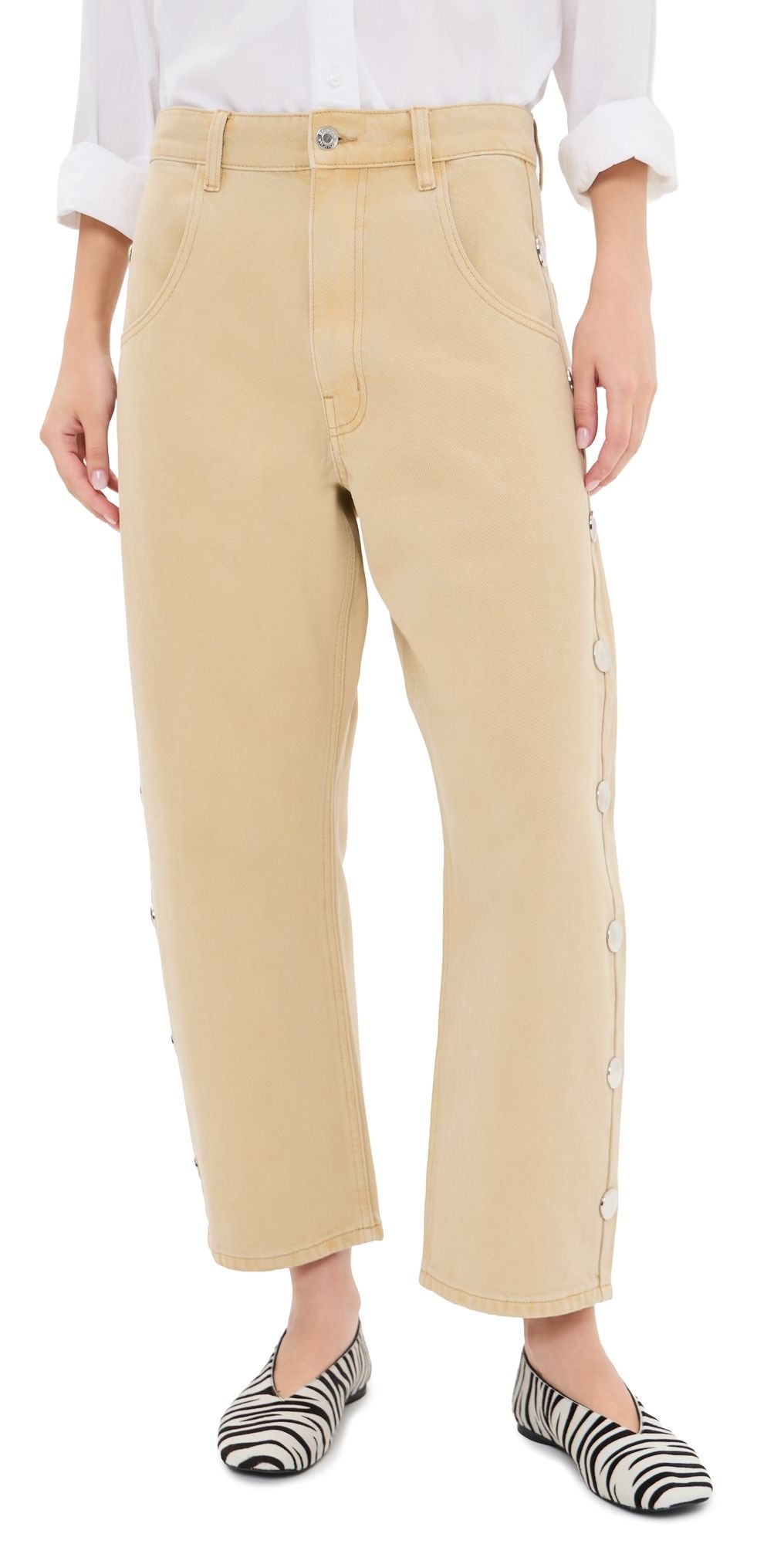 ROUCHA Duchamp Studded Denims Salt XS
