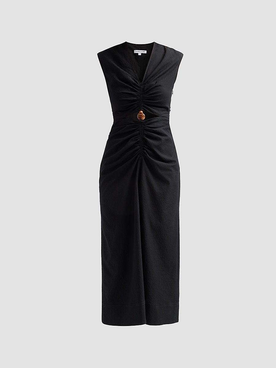 Women's Marisabel Cut-Out Midi-Dress - Black - Size 16
