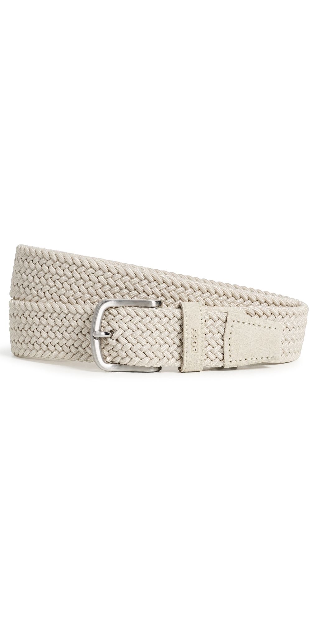 BOSS Sash Woven Belt Open Beige 32