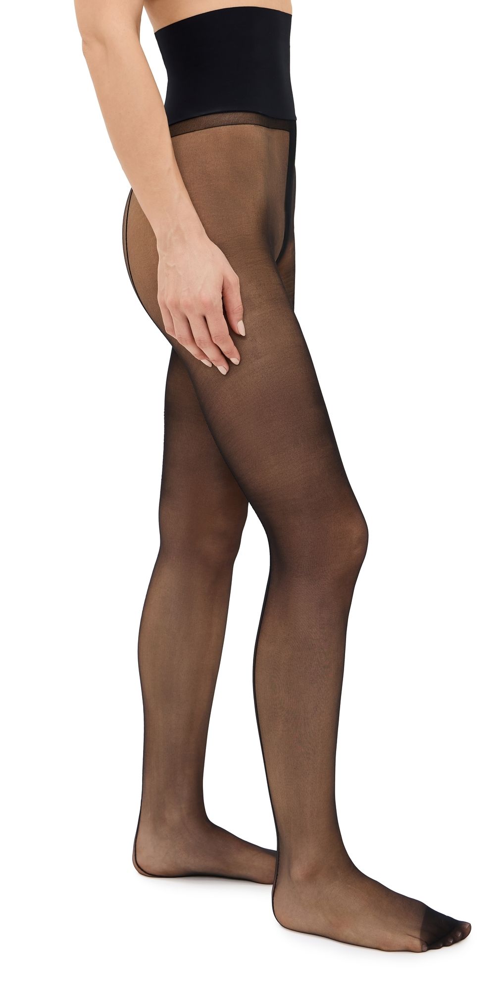 Commando The Essential Backseam Tights Black L