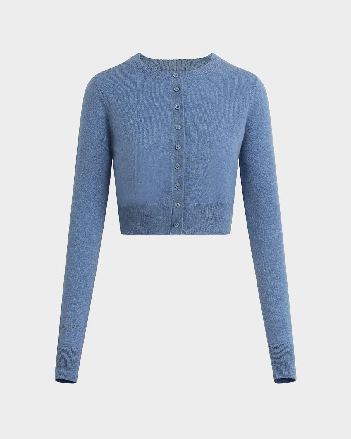 The Cropped Rebecca Cashmere Cardigan