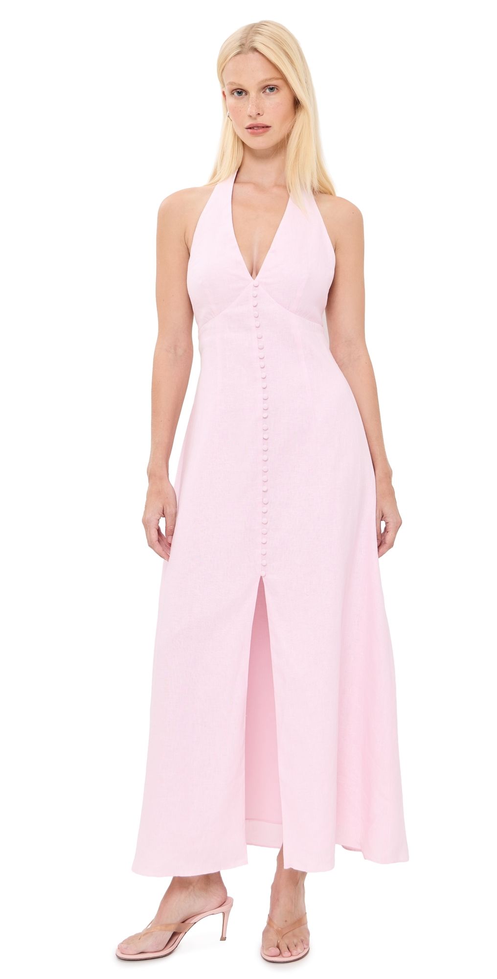LoveShackFancy Lovis Dress POTPOURRI PINK XS
