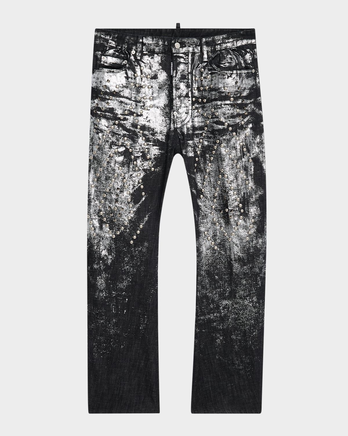 Men & apos;s London Bro Metallic Jeans