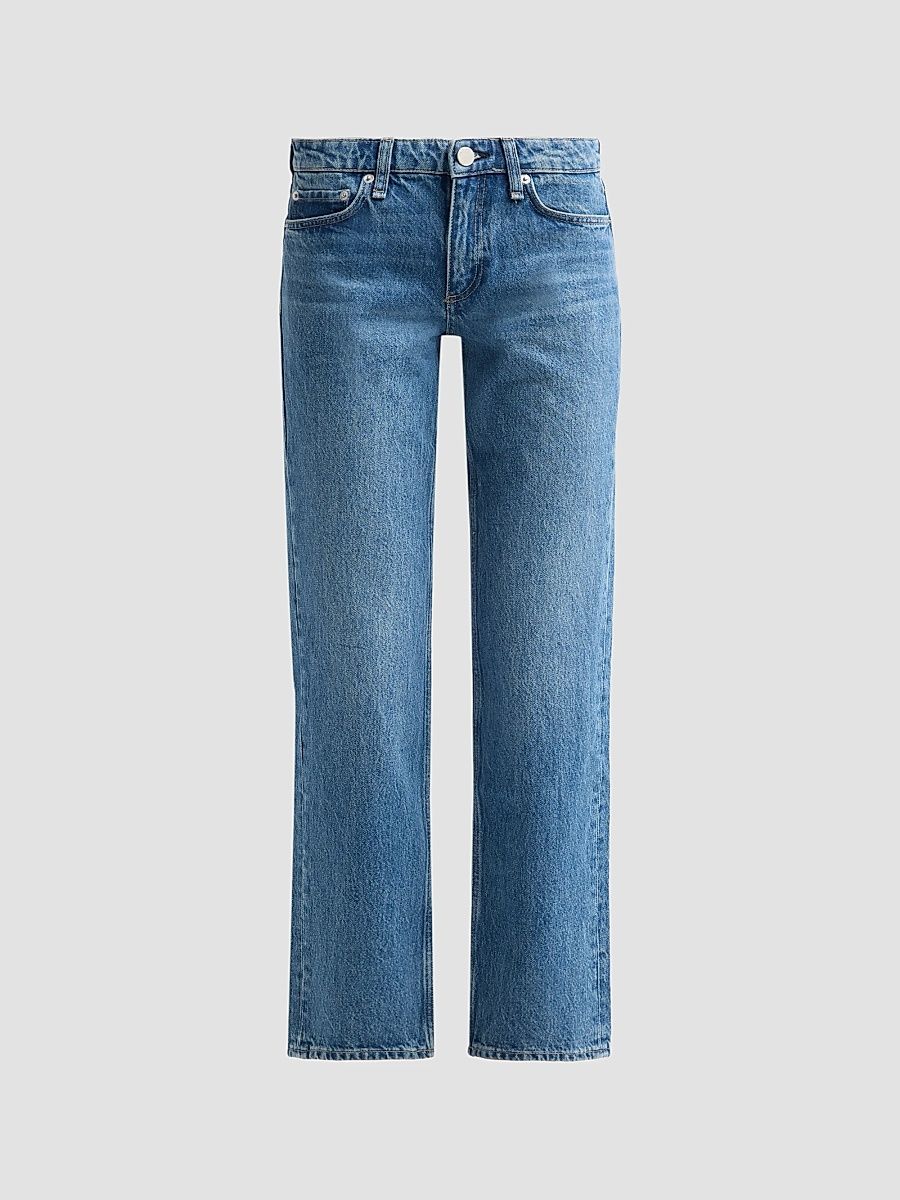 Women's Harlow Low-Rise Straight-Leg Jeans - Candice - Size 24