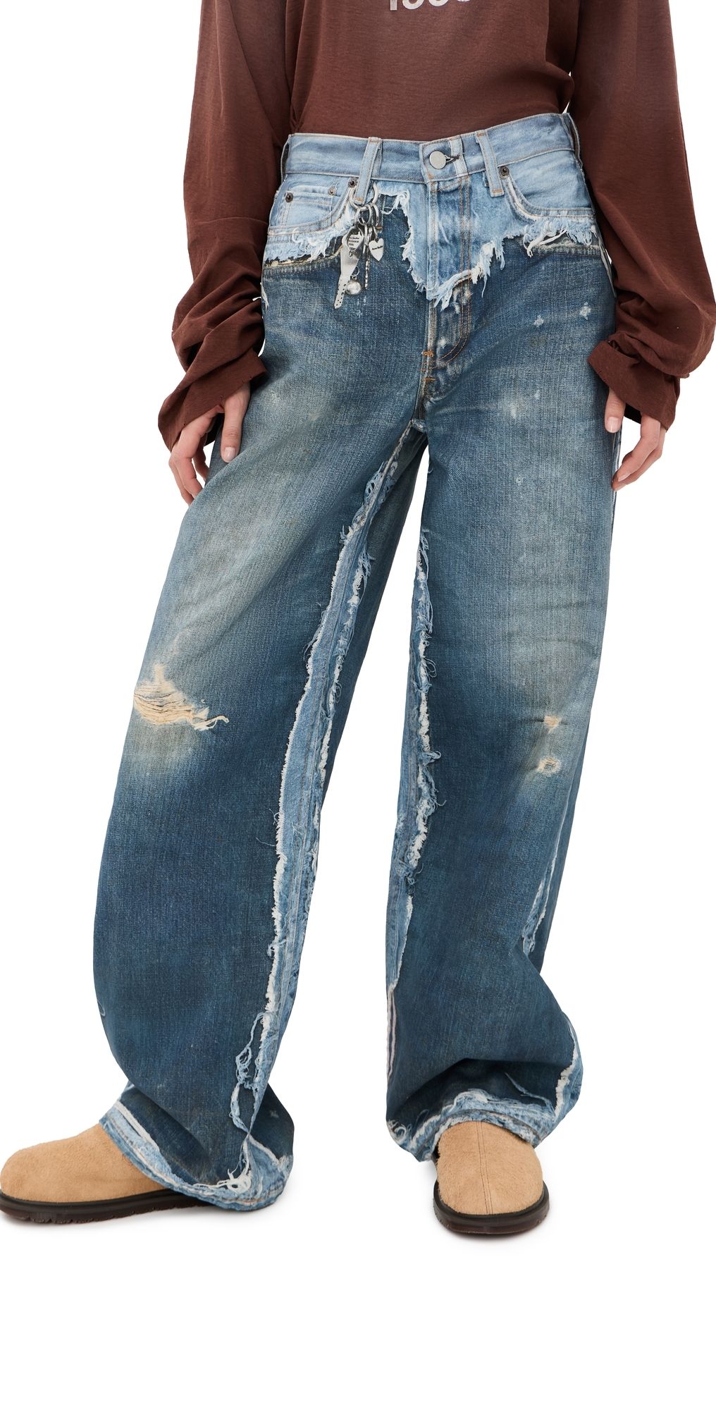 Acne Studios 1981 Denim Trousers Mid Blue XXS