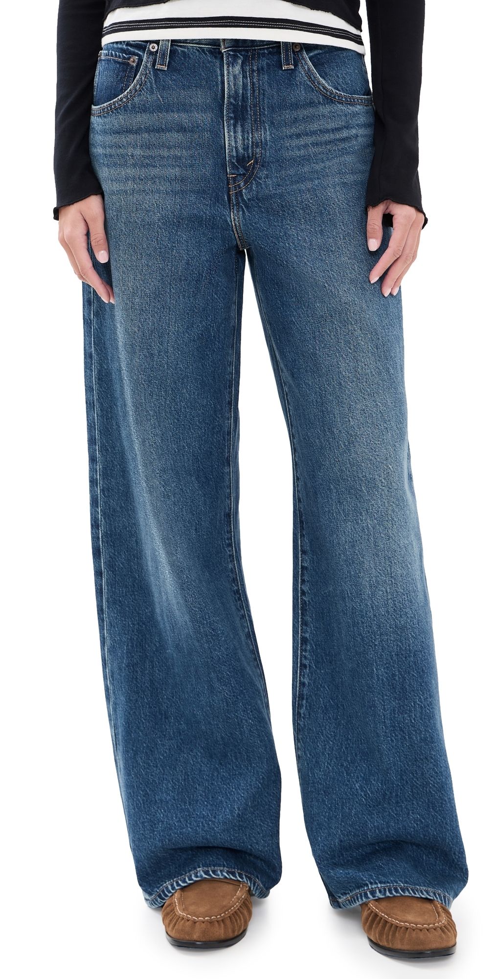 Levi's Cinch Wide Leg Jeans Pass The Parcel 27