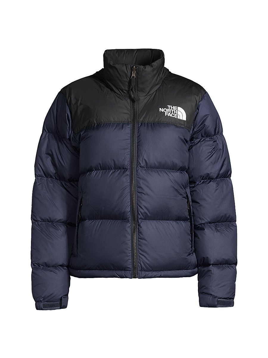 Women's 1996 Retro Nuptse Down Coat - Summit Navy Black - Size XS