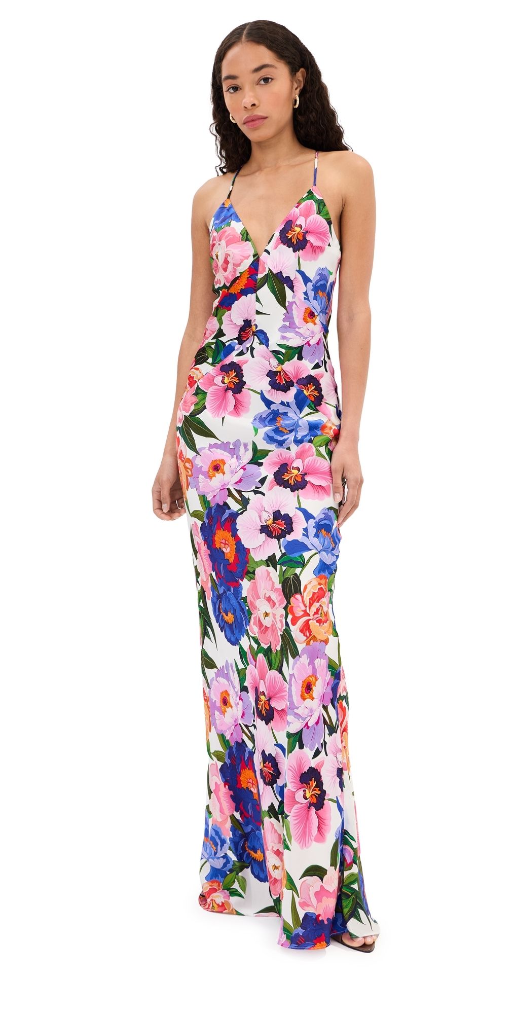 Borgo de Nor Olive Dress Floral Candy 16