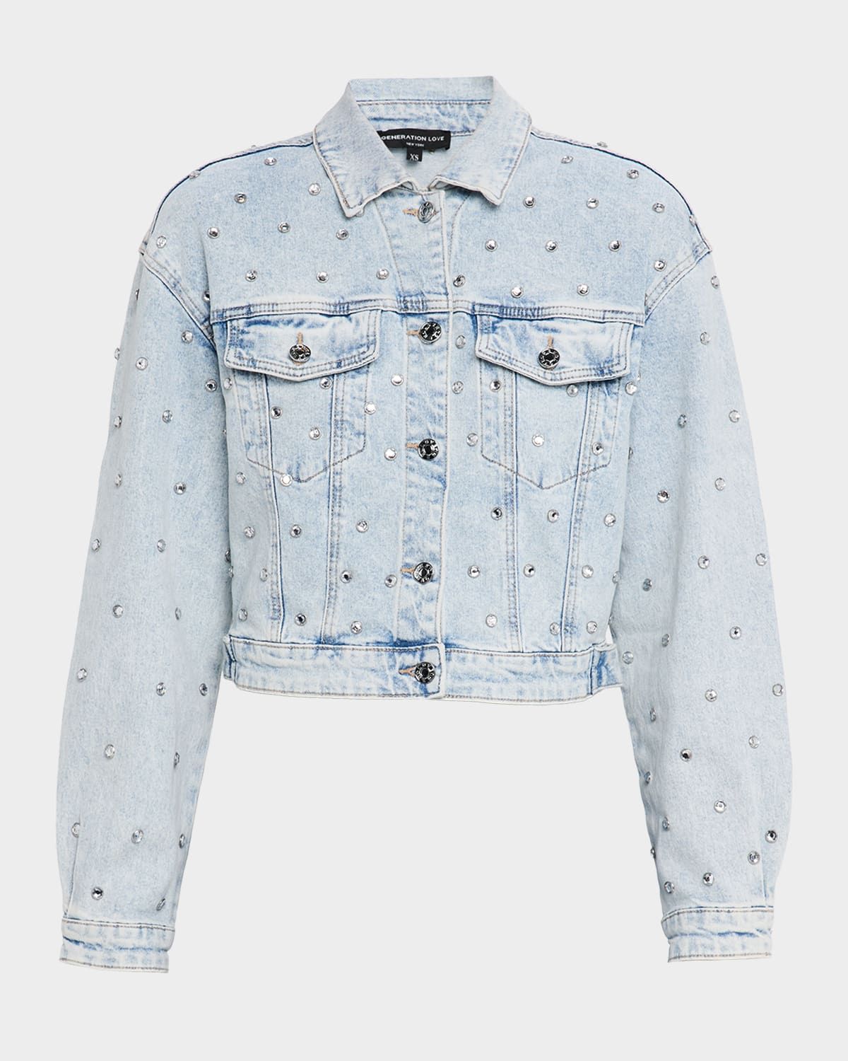 Toddie Embellished Denim Jacket