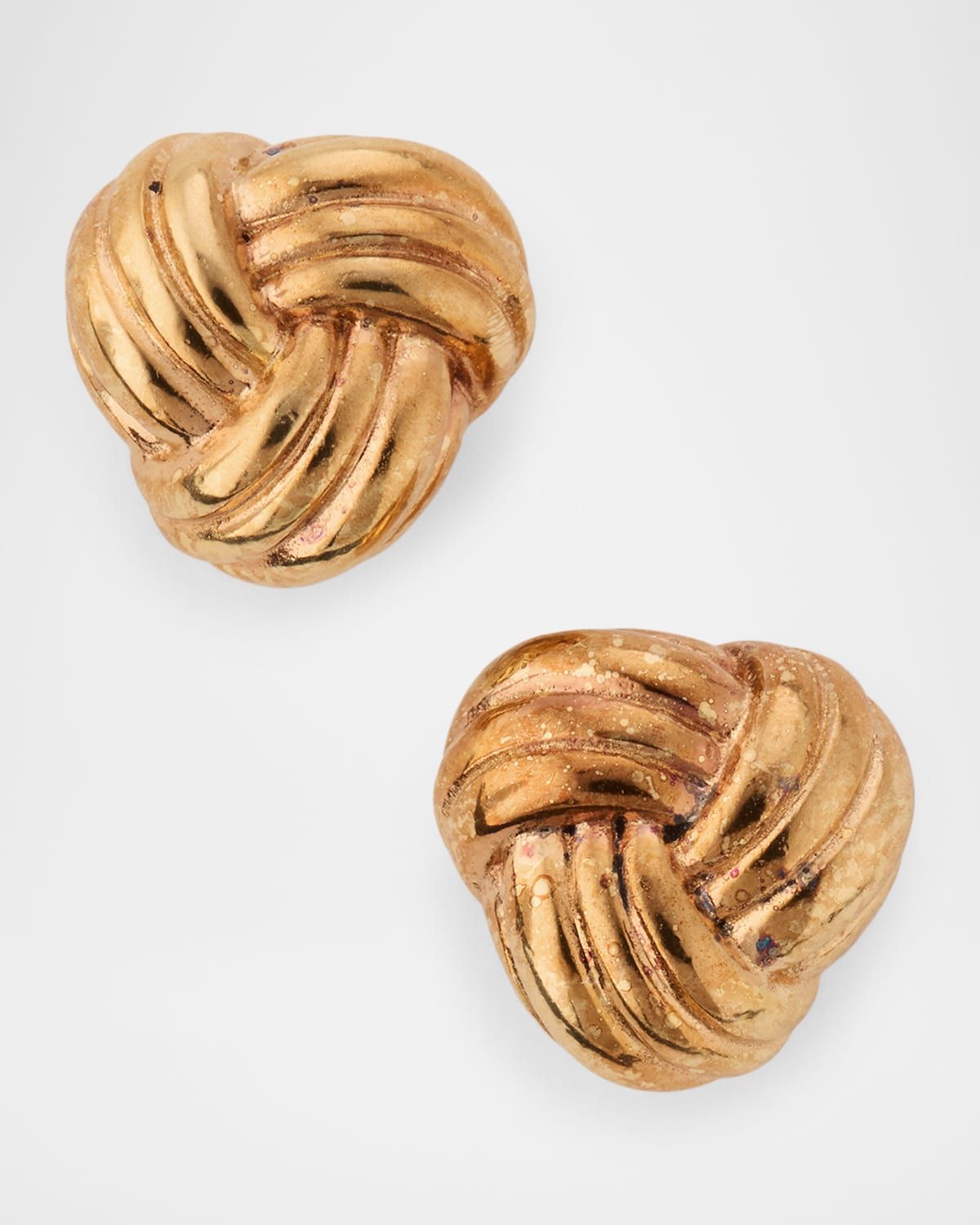 18K Gold Plated Intreccio Earrings