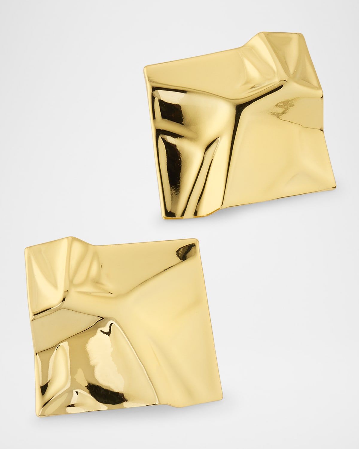 Tetra Button Earrings