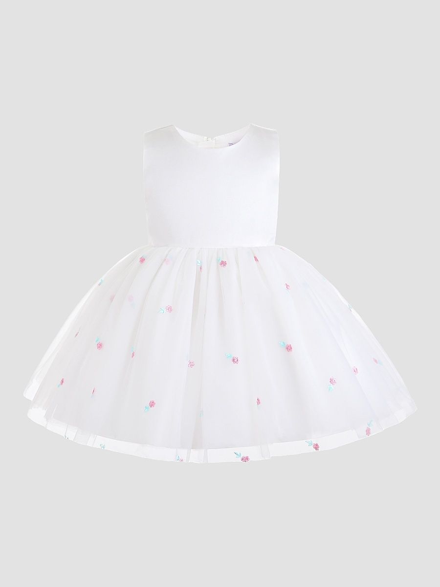 Little Girl's & Girl's Eveloria Dress - White - Size 2