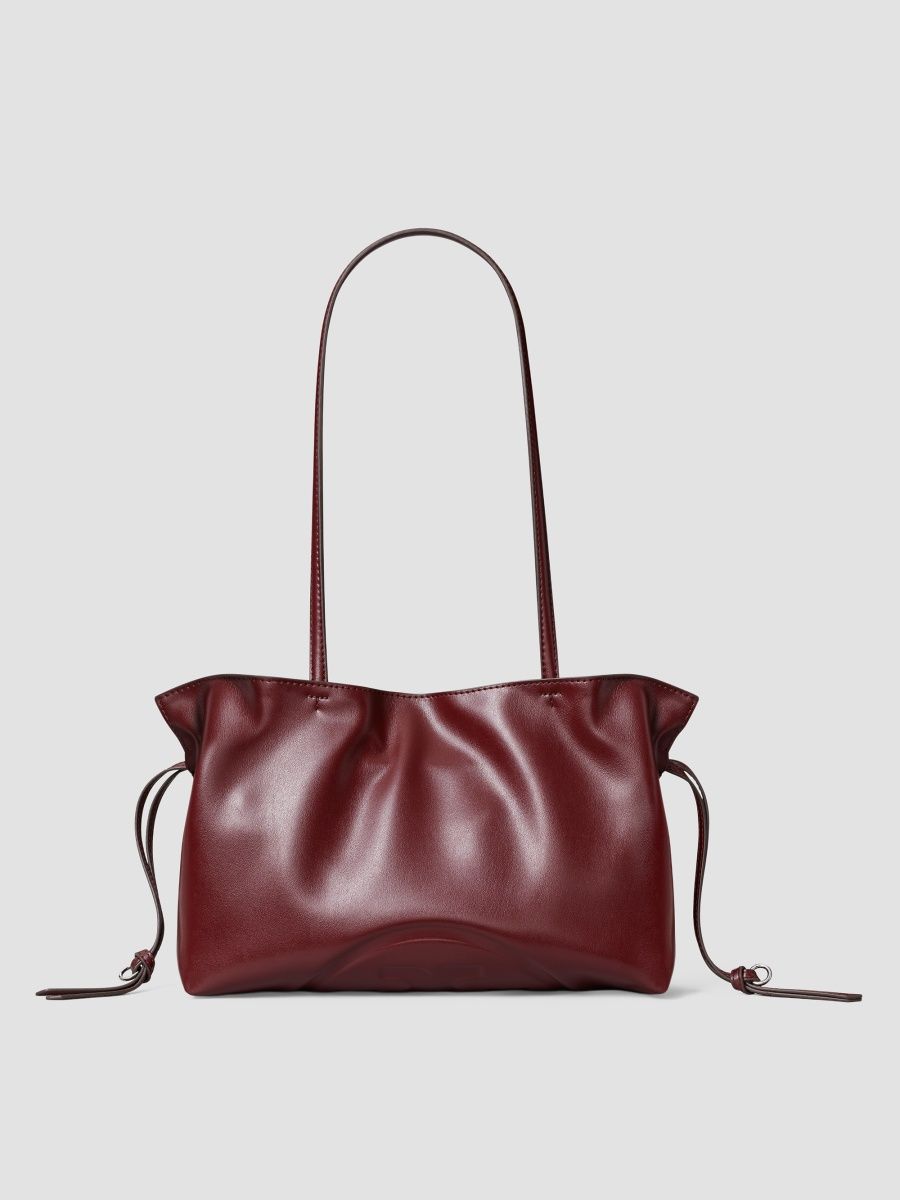 Tory Burch Women's Ella Small Logo Tote Bag - Merlot