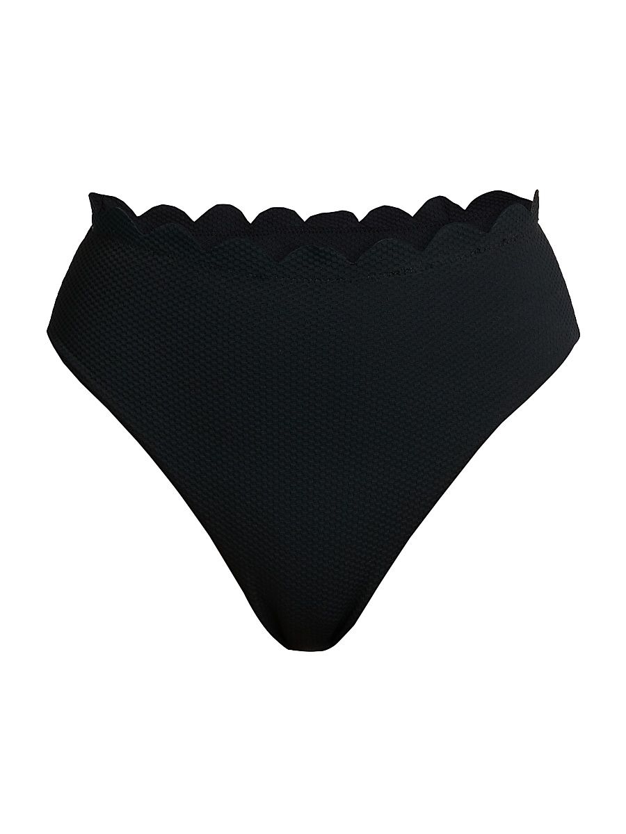 Women's Nessa High-Rise Bikini Bottom - Black - Size XL