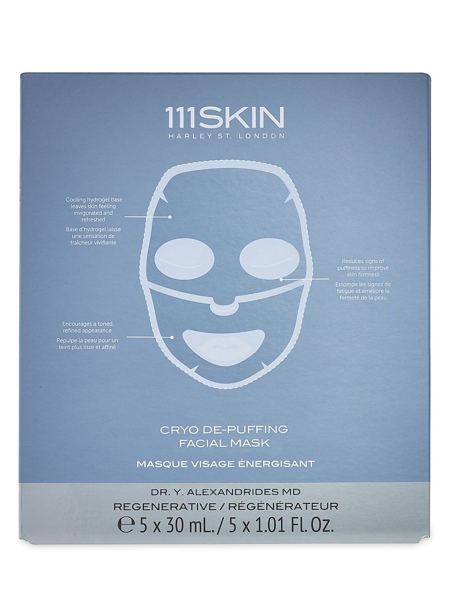 Women's Cryo De-Puffing 5-Piece Facial Mask Set