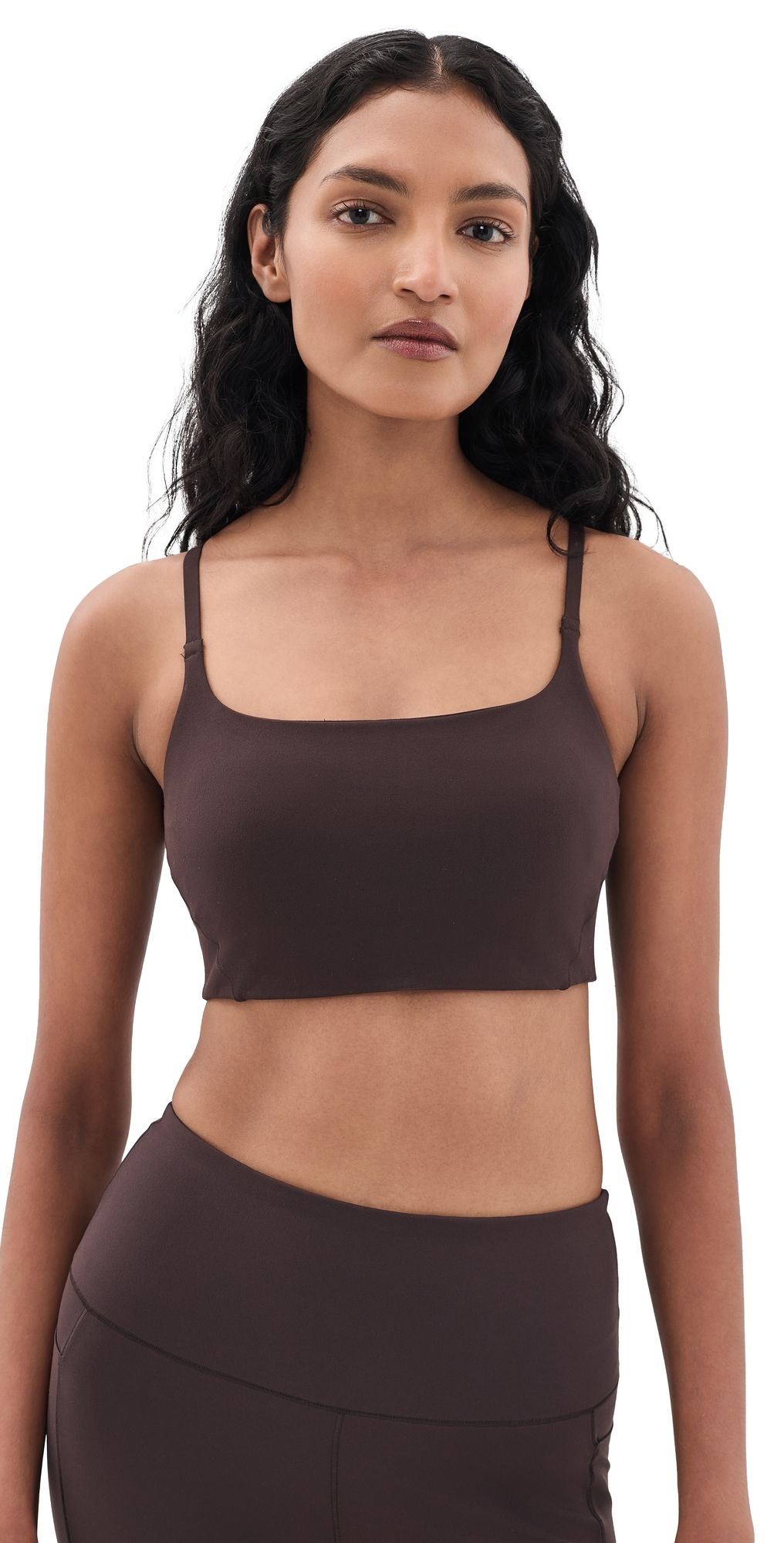 Rhone REVIVE CAMI SPORT BRA Dark Espresso S