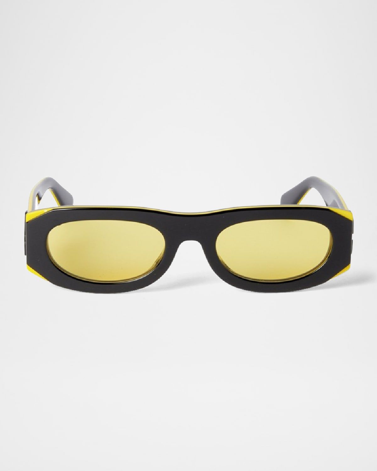 Men & apos;s Orlando Acetate Oval Sunglasses