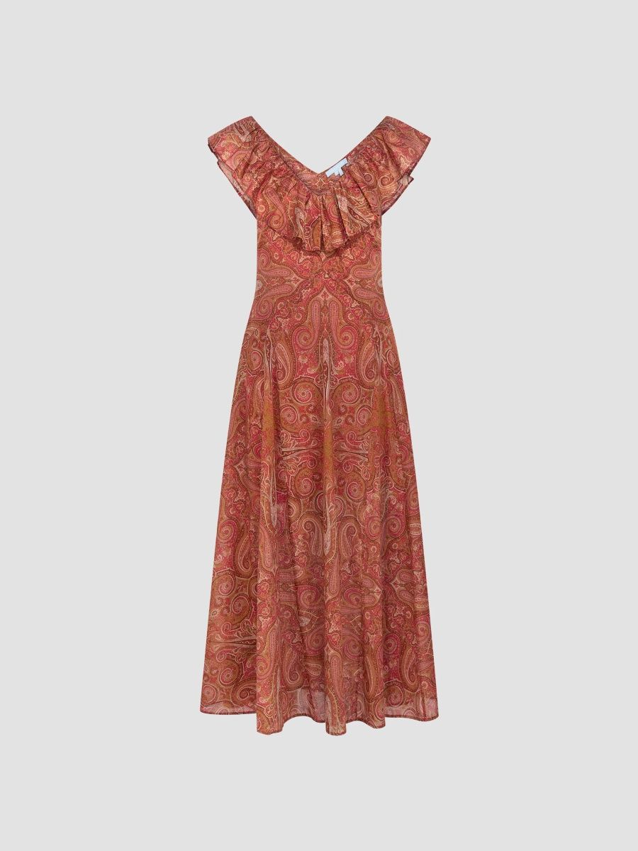 Hill House Home Women's The Milani Dress - Cypress Paisley - Size XXL