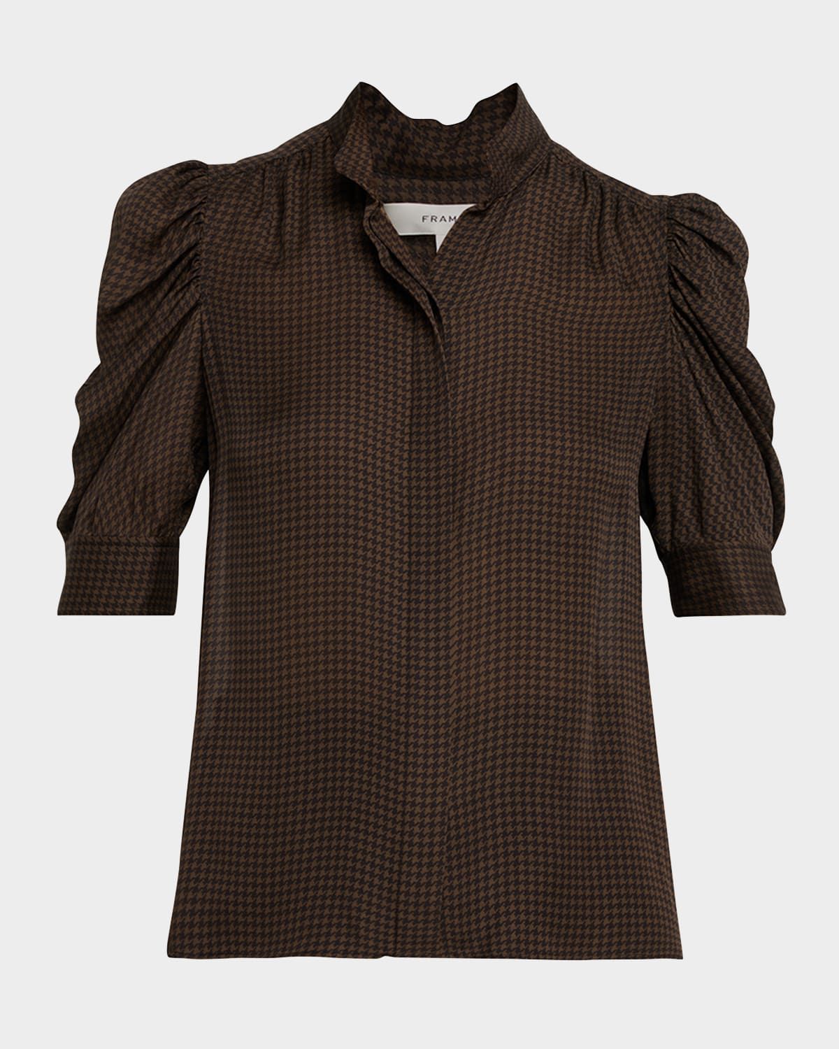 The Houndstooth Blouse