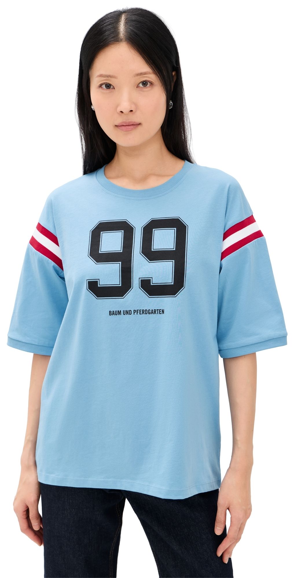 BAUM UND PFERDGARTEN July Tee Dusk Blue L