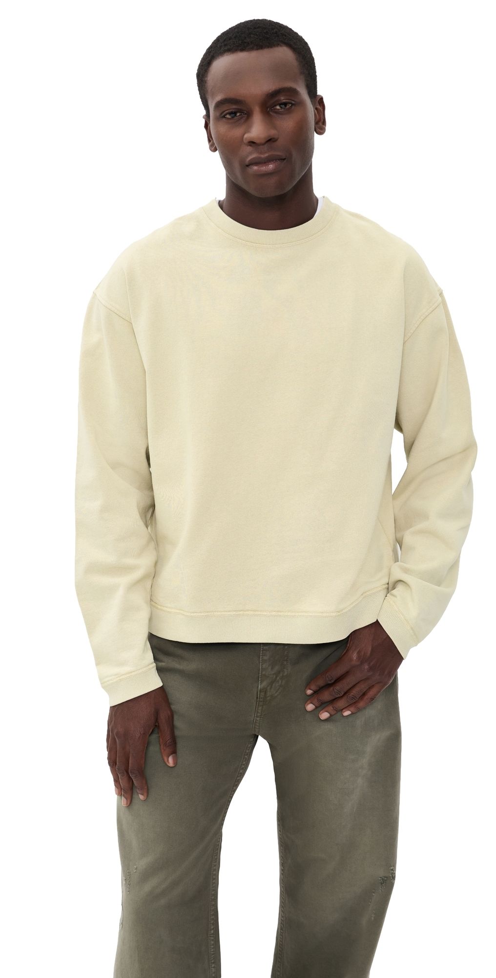 Stockholm Surfboard Club Benny Sweatshirt Cream M