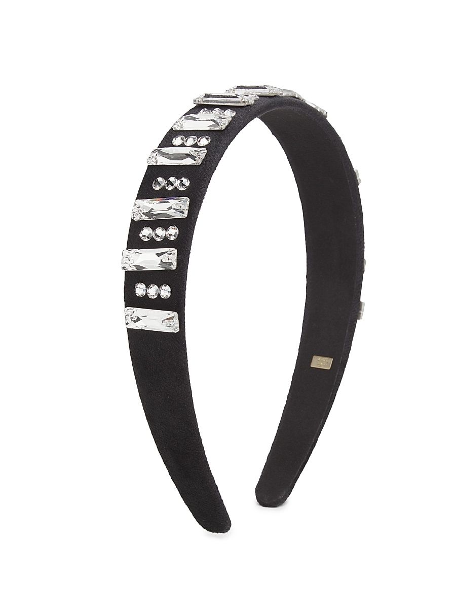Jeweled Headband - Black