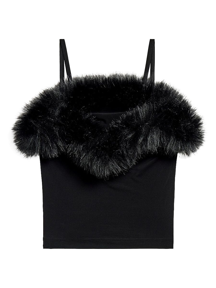 Women's Strap Top - Black - Size XL