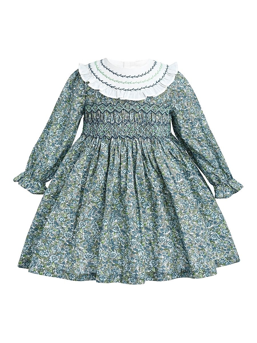 Baby Girl's & Little Girl's Laurel Smocked Dress - Green - Size 36 Months
