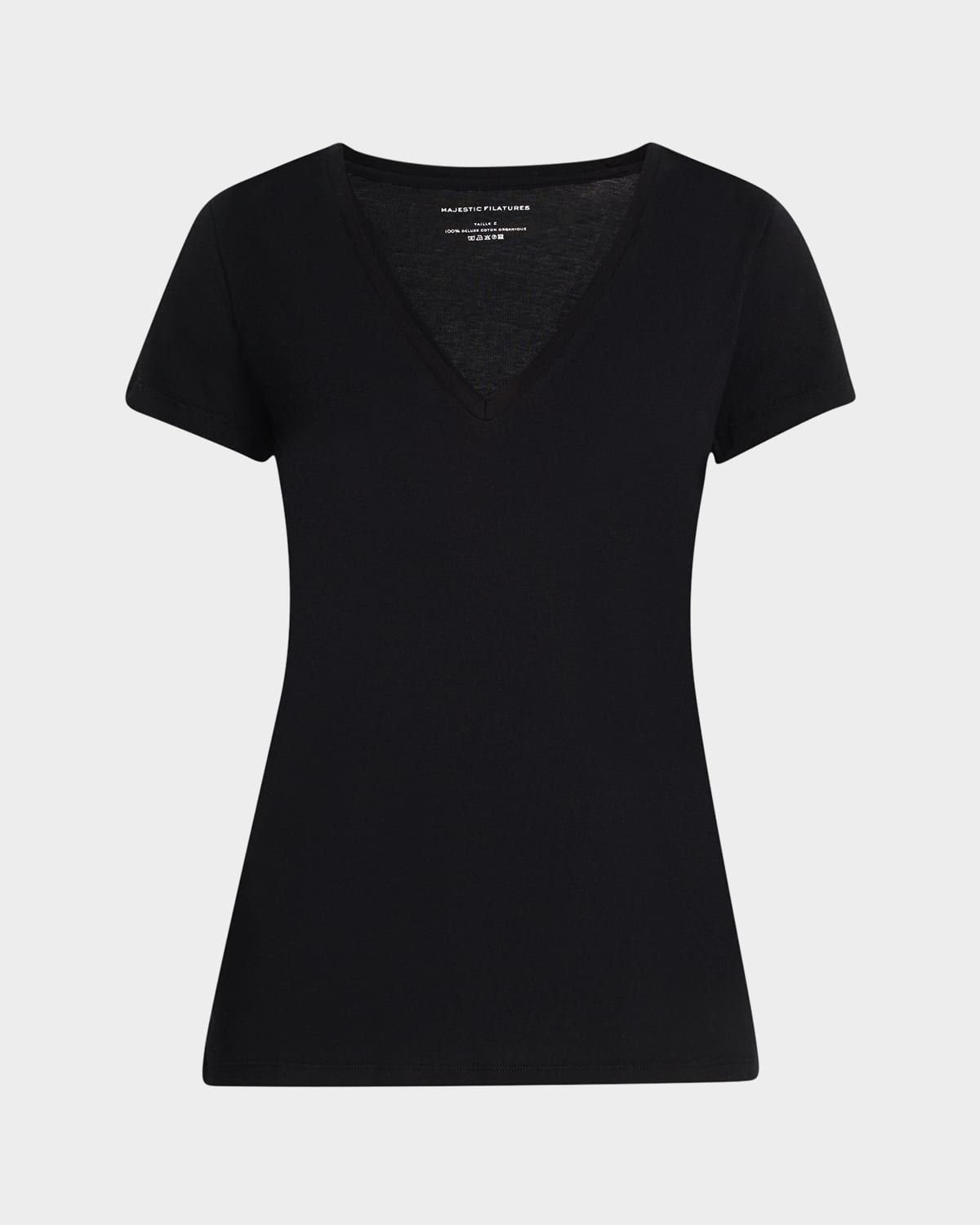V-Neck Organic Cotton T-Shirt