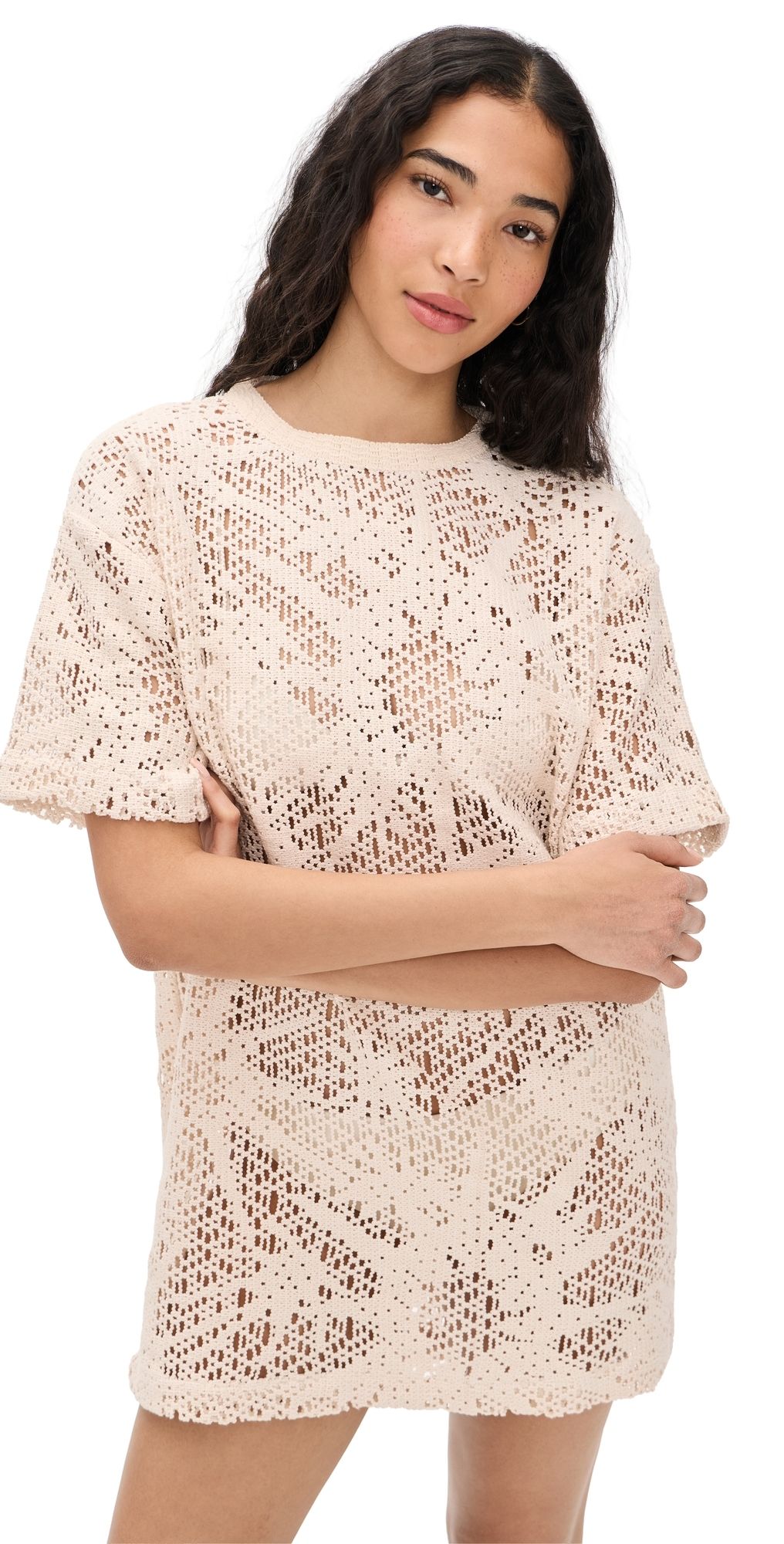 OAS Ecru Astrea Pegasus Dress Ecru M