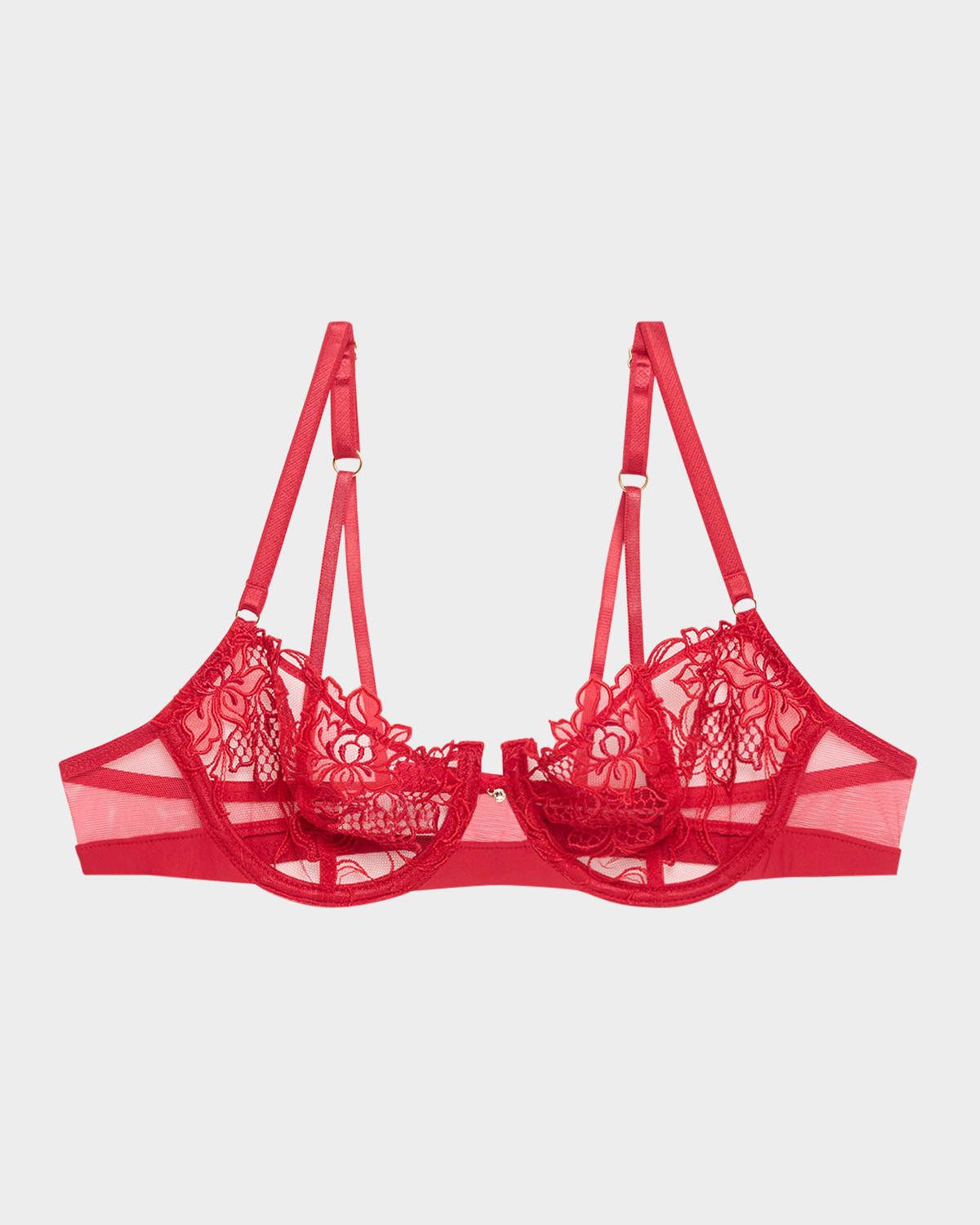 Adorable En Sexy Embroidered Demi Bra