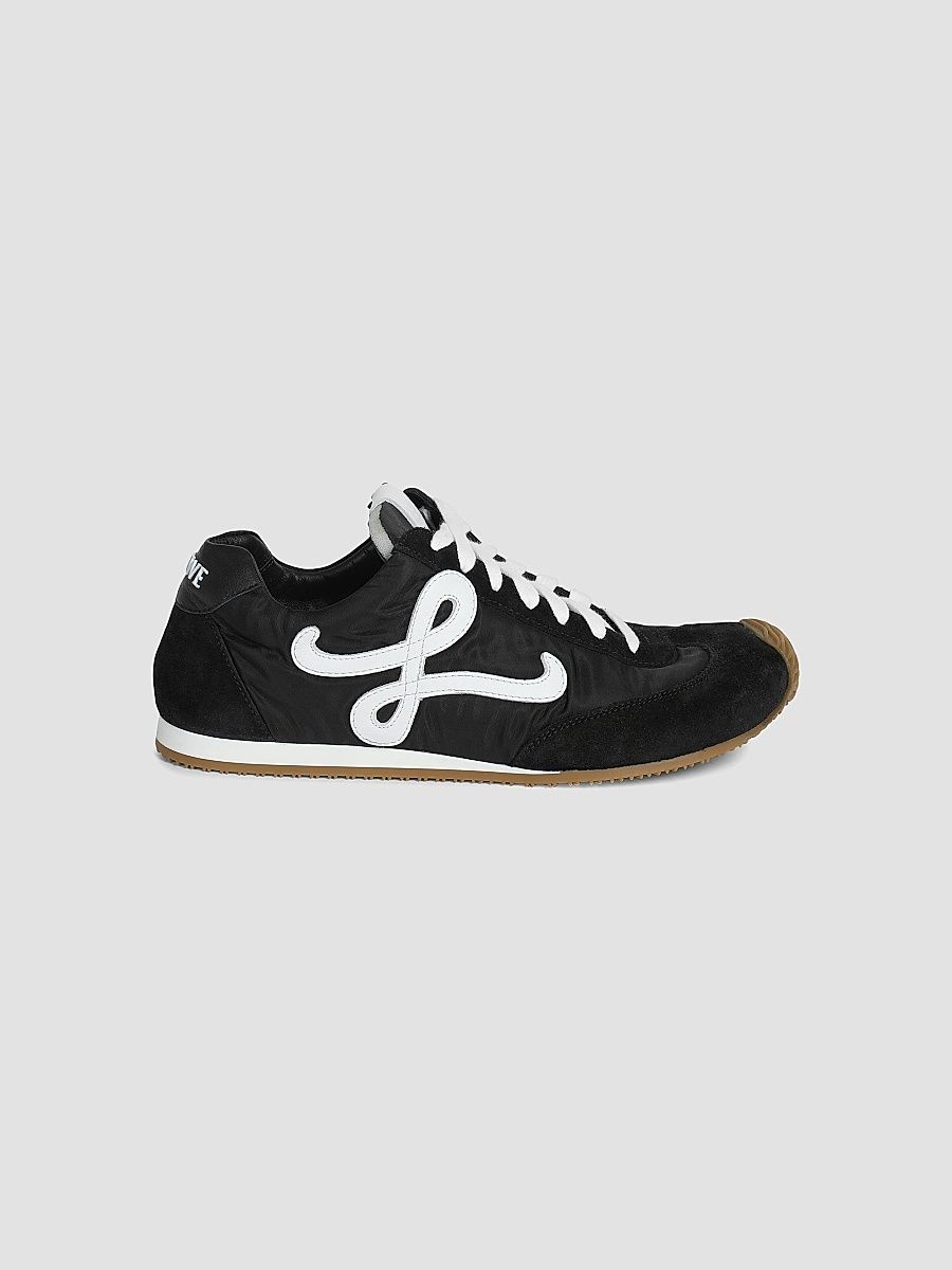 LOEWE Women's Women's's Ballet Runner 2.0 Sneakers - Black White - Size 6