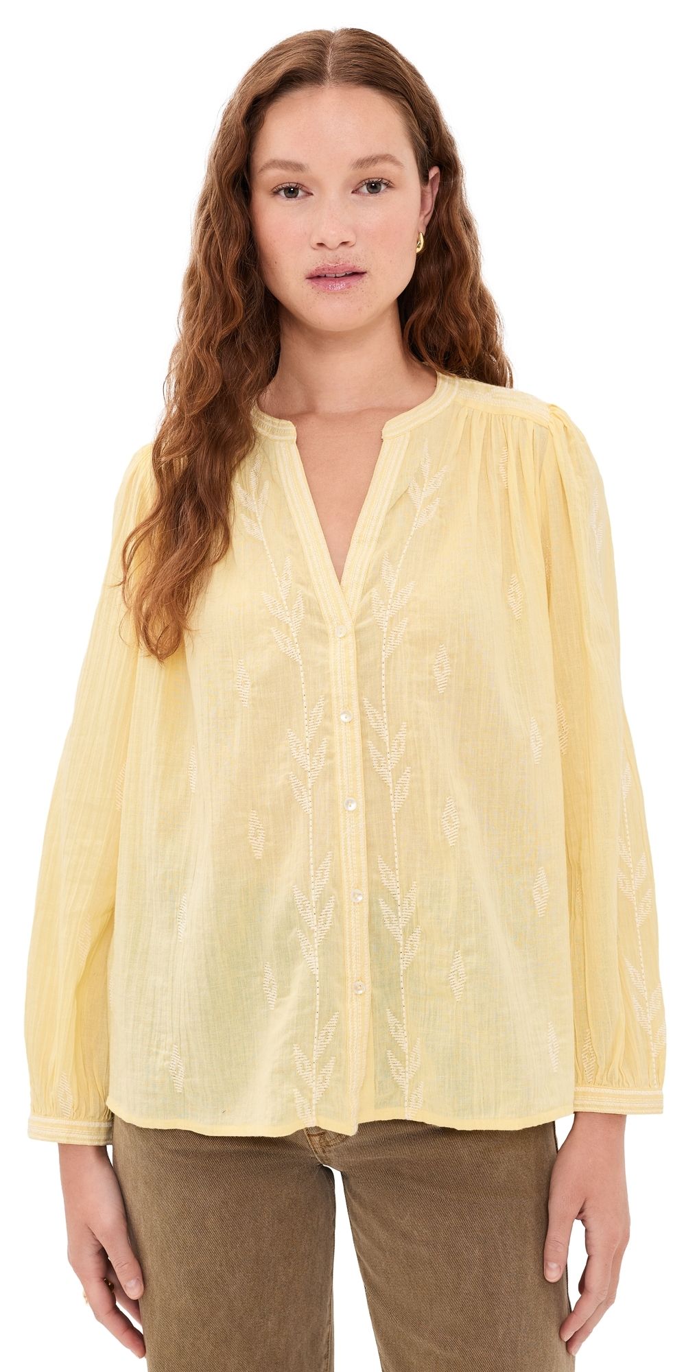 ba & sh Fedora Shirt Jaune 0