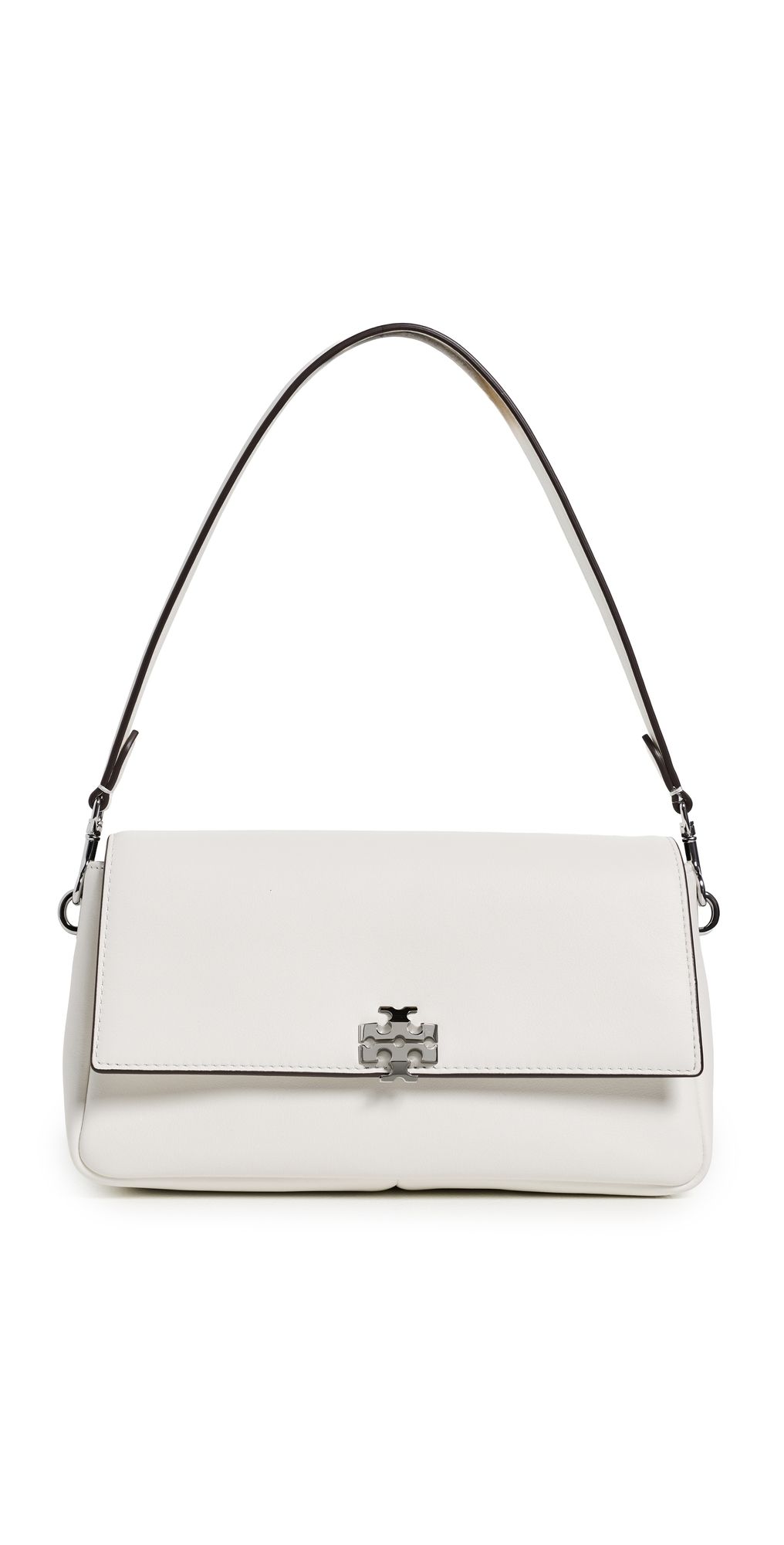 Tory Burch Charlie Small Shoulder Bag Bianco One Size