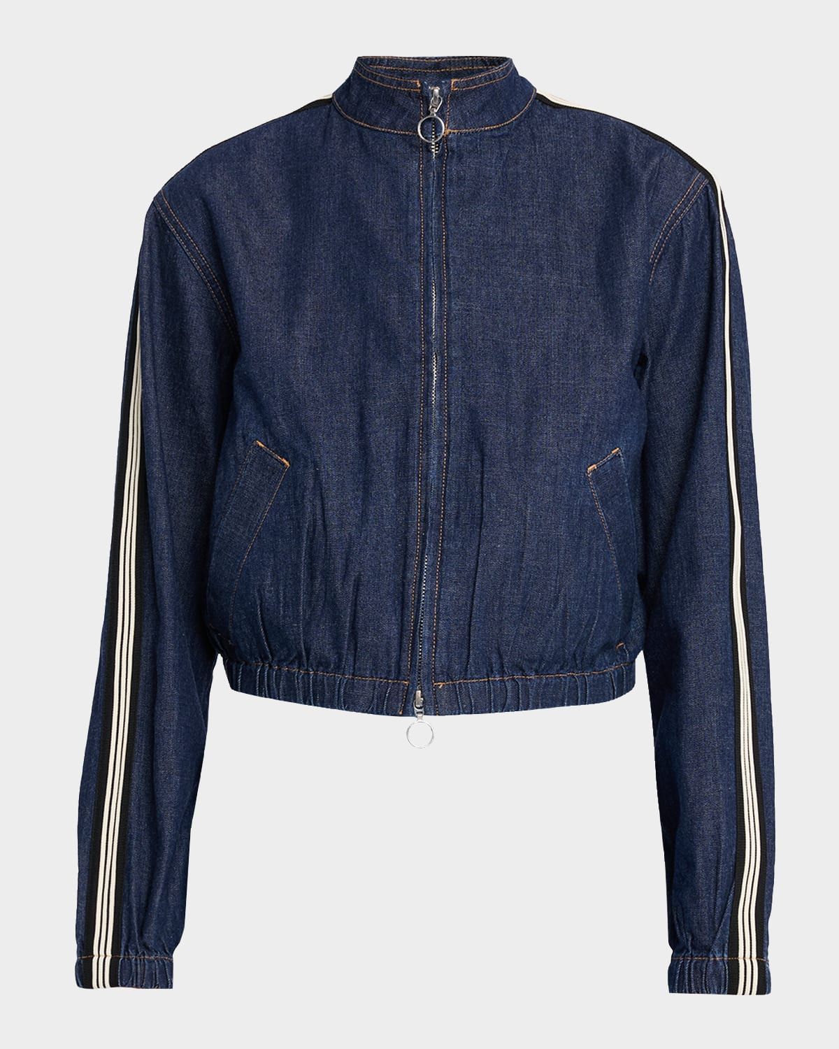 Gigi Denim Track Jacket